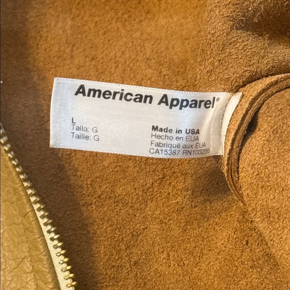 American Apparel Leather Pouch Clutch Large Made in USA - Picture 6 of 11